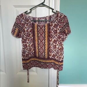 Hollister Multicolor Patterned Women's Blouse